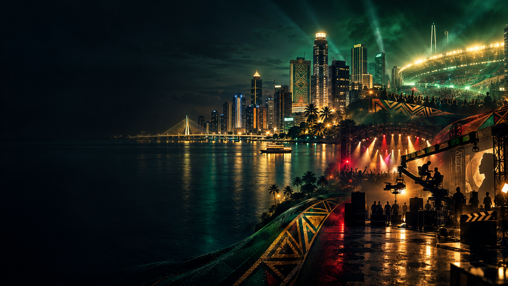 A cinematic celebration of African music, film and football